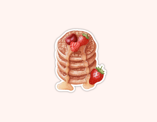 Sticker pancakes aux fruits