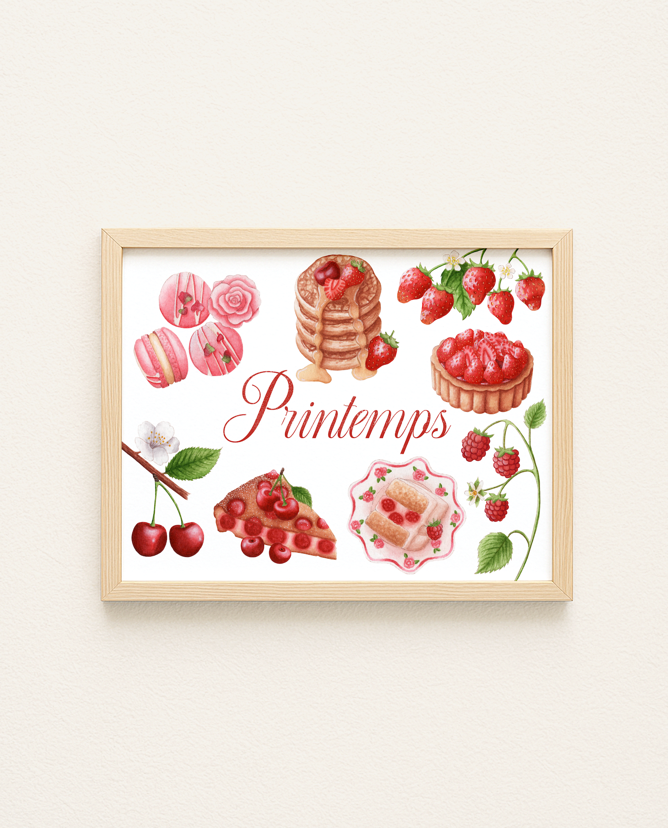Print douceurs du printemps