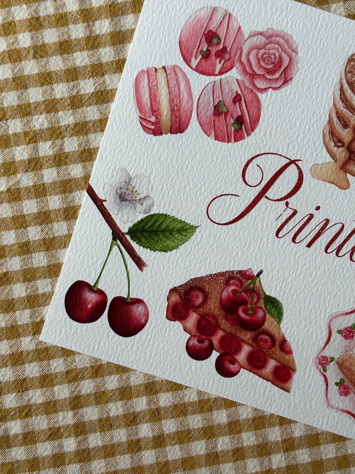 Print douceurs du printemps