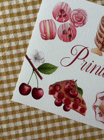 Print douceurs du printemps