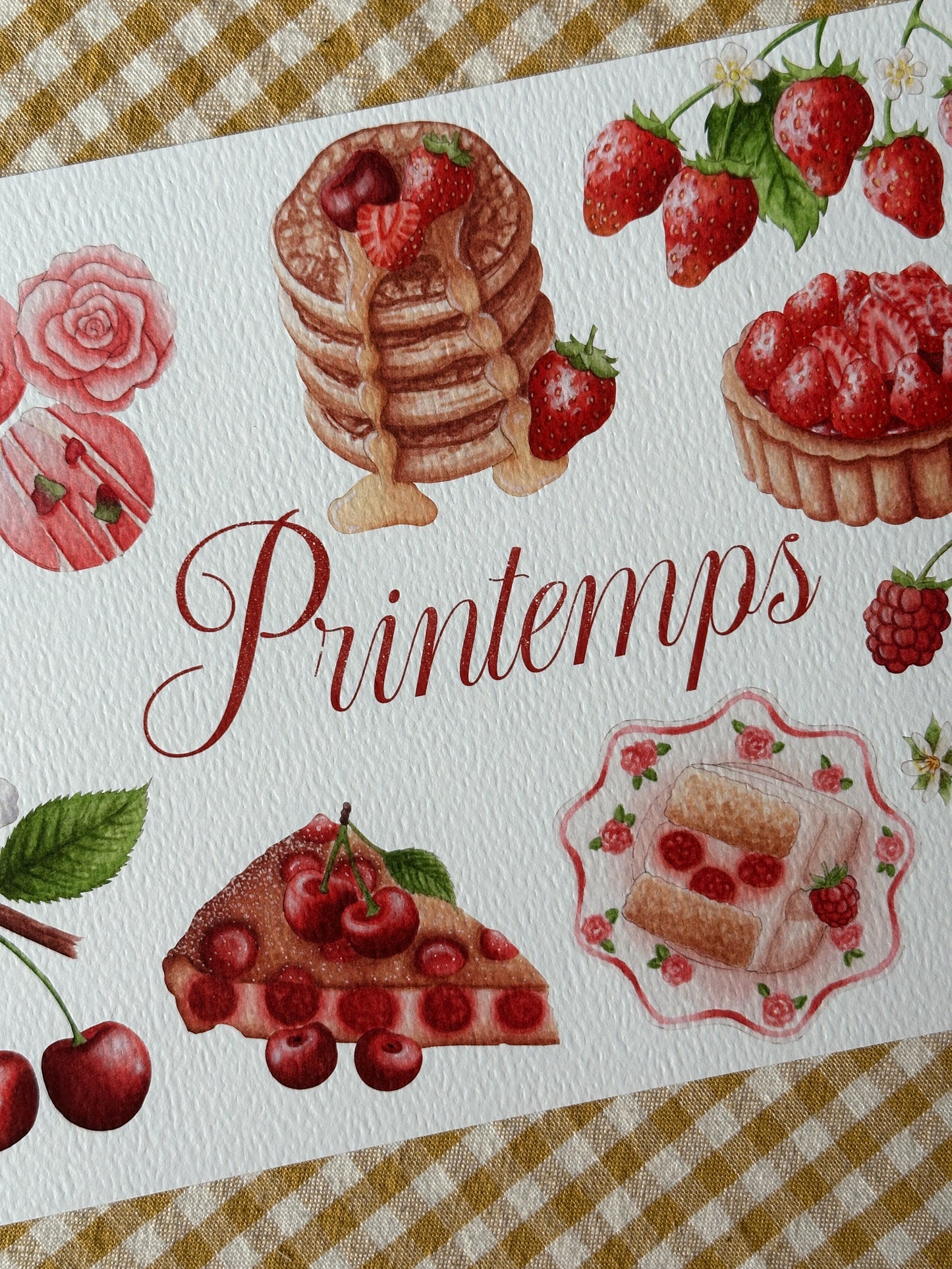 Print douceurs du printemps