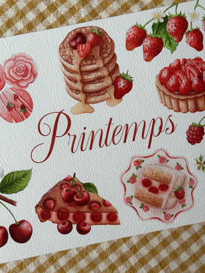 Print douceurs du printemps